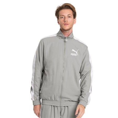 Puma t7 track jacket peacoat sales
