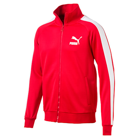 Iconic T7 PT Men's Track Jacket, High Risk Red, small-SEA