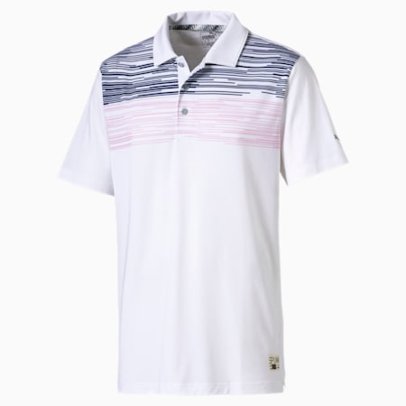 Pin High Golf Polo, Pale Pink, small-SEA