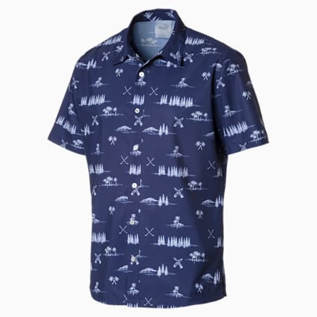 Puma paradise golf shirt online