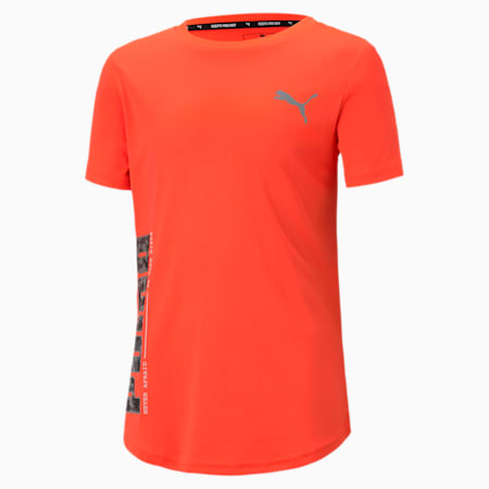 Active Sports Boys' Tee, Lava Blast, small-SEA