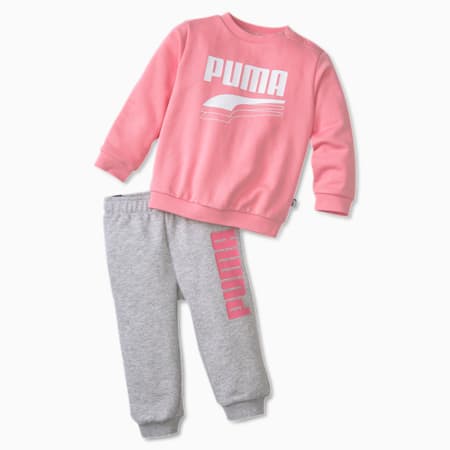 Minicats Rebel Babies' Sweat Suit, Peony, small-SEA