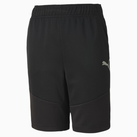 Active Polyester Boys' Shorts, Puma Black, small-SEA