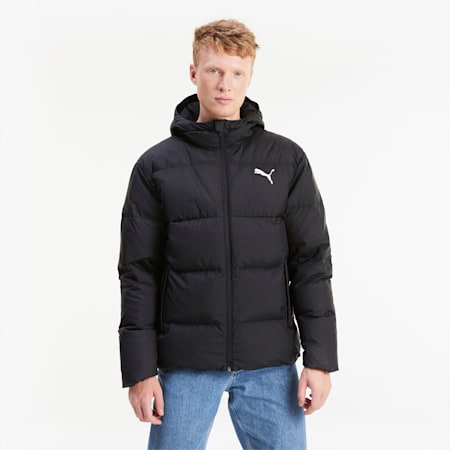 puma packable hooded jacket