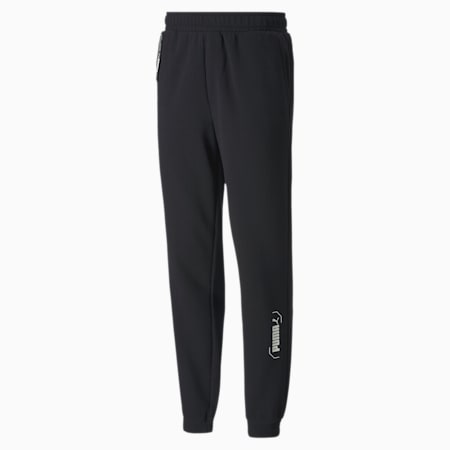 NU-TILITY Men's Sweatpants, Puma Black, small-SEA