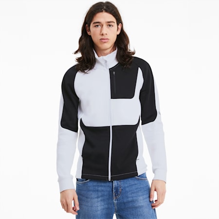 puma men's evostripe track jacket