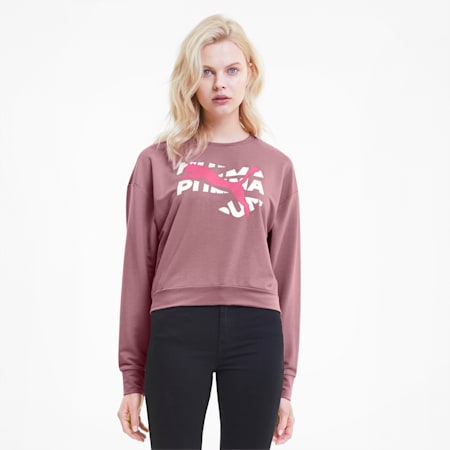 Modern Sports Women's Sweatshirt, Foxglove, small-SEA