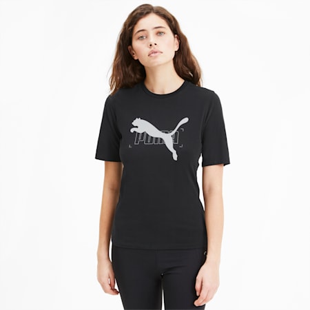 NU-TILITY Women’s Tee, Puma Black, small-SEA