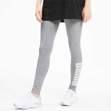 Rebel Graphic Women's Leggings, Light Gray Heather, small-SEA