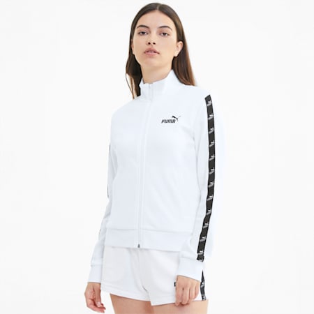 black and white puma tracksuit womens