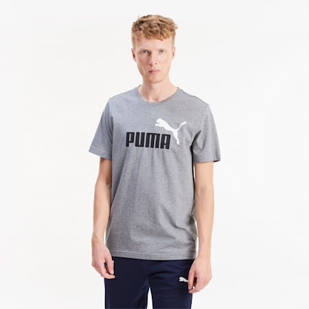 Essentials Men’s Tee | Medium Gray Heather | PUMA Shoes | PUMA United ...