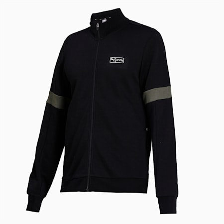 puma black jacket mens