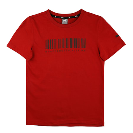 PUMA X Virat Kohli Boy's Grpahic T-Shirt | Red Dahlia | PUMA Shoes | PUMA