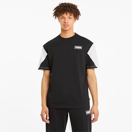 Rebel Advanced Men's Tee, Puma Black, small-SEA