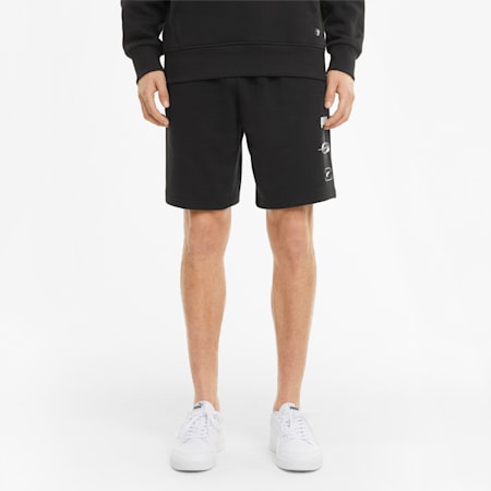 Rebel Men's Shorts, Puma Black, small-SEA