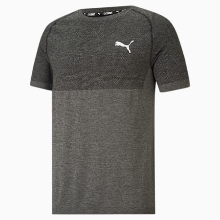 evoKNIT RTG Basic Men's Tee, Puma Black, small-SEA