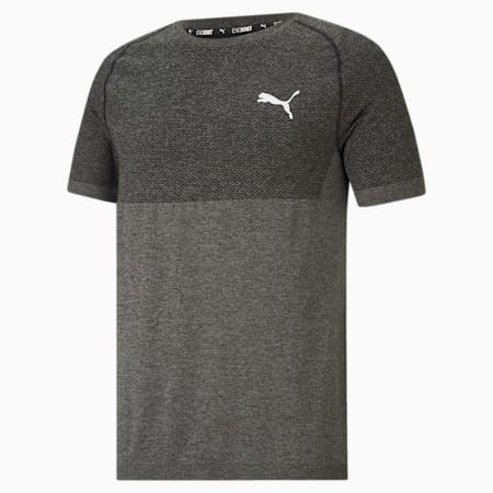 Camiseta evoKNIT RTG Basics para hombre, Puma Black, small