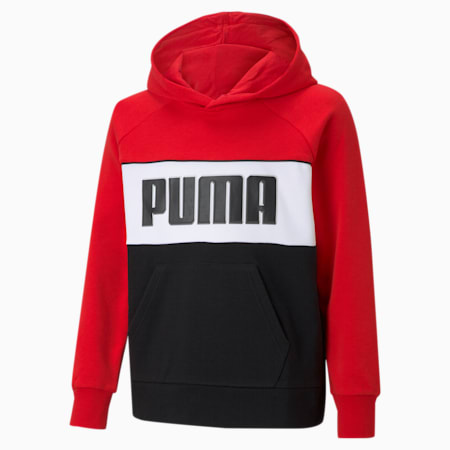Alpha Youth Hoodie, High Risk Red, small-AUS