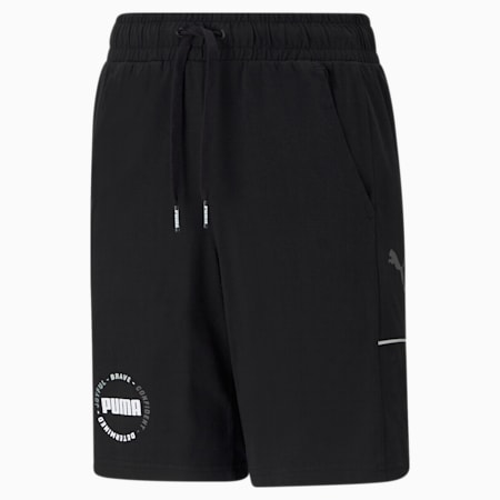 Alpha Youth Shorts Puma Black PUMA Shop All Puma PUMA