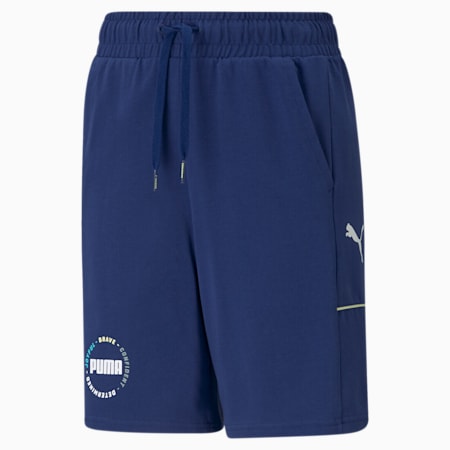 Alpha Youth Shorts, Elektro Blue, small-PHL