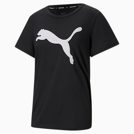 Evostripe Damen T-Shirt, Puma Black, small