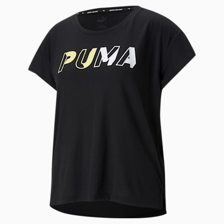 Modern Sports Women's Tee, Puma Black, small-SEA