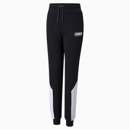 Rebel Youth Sweatpants, Puma Black, small-AUS