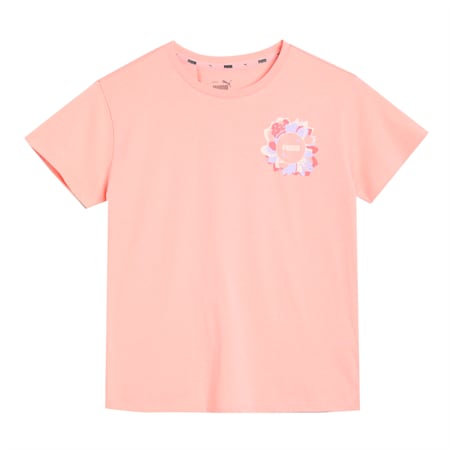 Alpha Silhouette Youth Tee, Apricot Blush, small-SEA