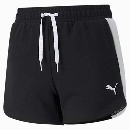 Modern Sports Youth Shorts, Puma Black, small-PHL