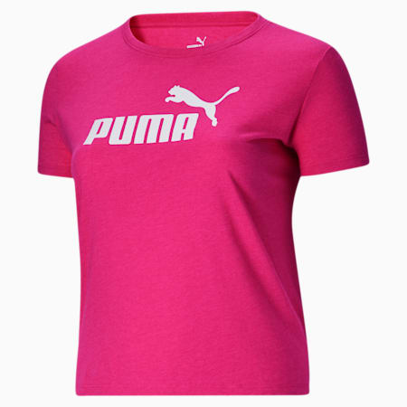 Camiseta Essentials Heather Con Logo Para Mujer Pl Puma Ee Uu