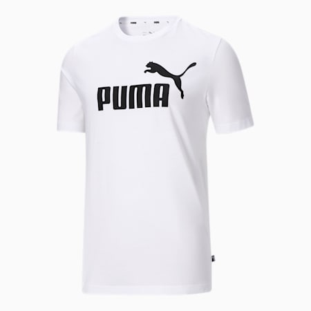 T-shirt logo Essentials, homme, Blanc Puma, petit