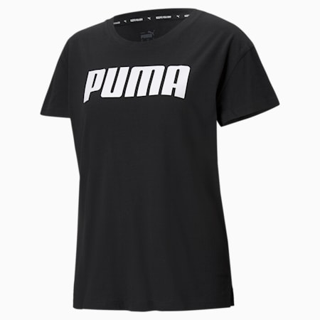 RTG Logo Women's Tee, Puma Black, small-SEA