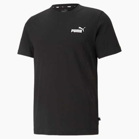 T-shirt Essentials con logo piccolo da uomo, Puma Black, small