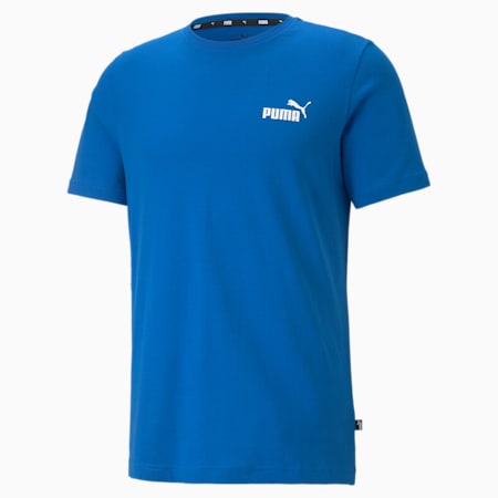 Essentials T-shirt heren met klein logo, Puma Royal, small