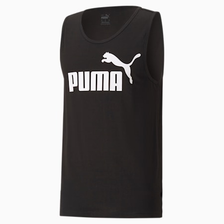 Essentials Men's Tank Top, Puma Black, small-DFA