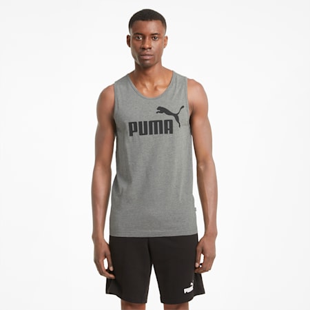 Essentials Tank Top Men, Medium Gray Heather, small-DFA