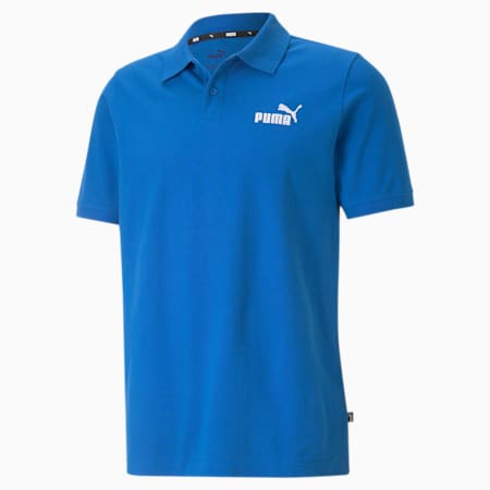 חולצת פולו מבד פיקה לגברים Essentials Pique, Puma Royal, small-DFA