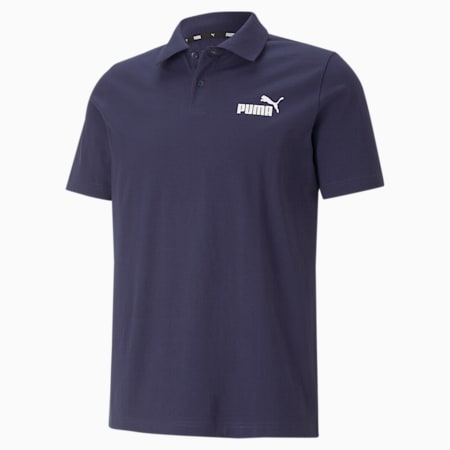 Essentials Men's Polo Shirt | Peacoat | PUMA PUMA Outlet for Men | PUMA