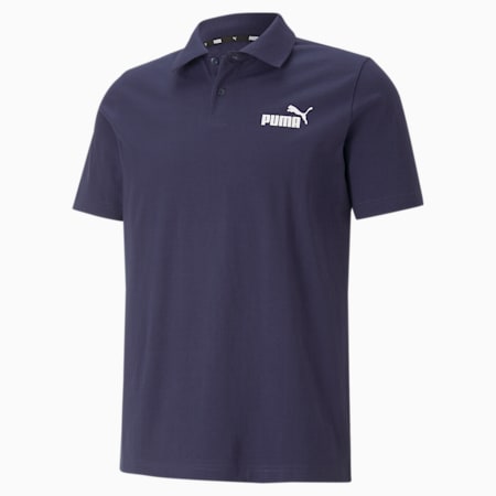 Essentials Men's Polo Shirt, Peacoat, small-THA
