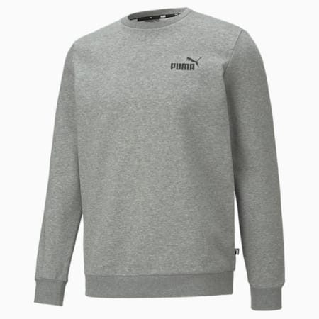 Sweat à col rond Essentials Small Logo Homme, Medium Gray Heather, small