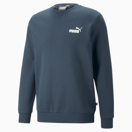 Essentials Small Logo Crew Neck Men's Sweatshirt, Dark Night, small