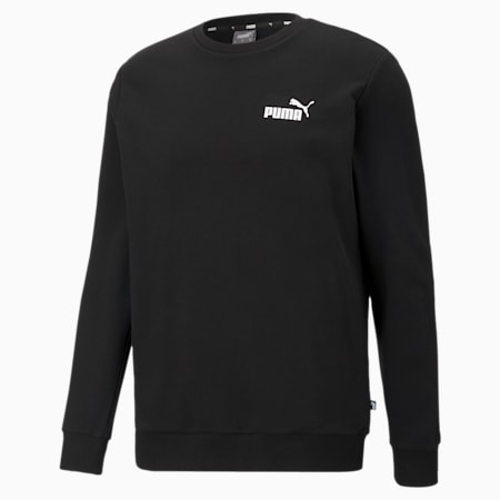 Męska bluza dresowa Essentials z małym logo, Puma Black, small