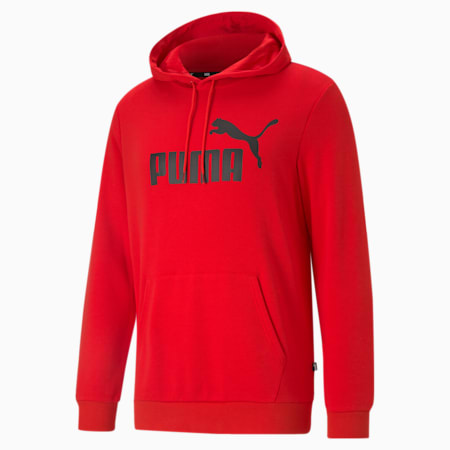 Hoodie à gros logo Essentials+ Homme, High Risk Red, small