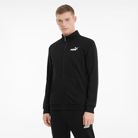 Essentials Men's Track Jacket, Puma Black, small