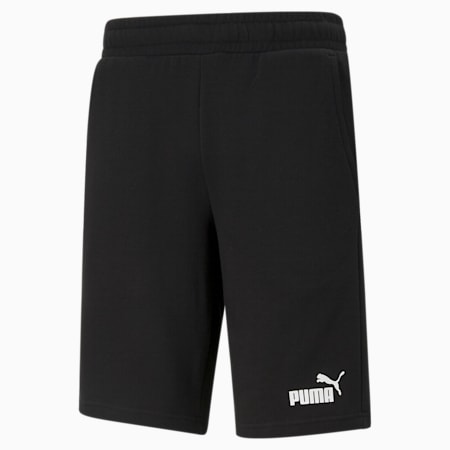 Essentials Men's Shorts, Puma Black, small-AUS