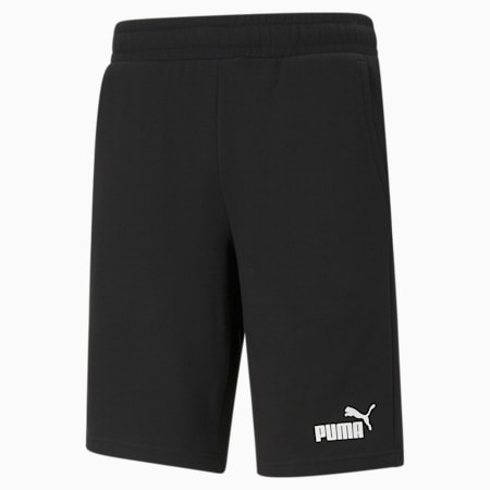 Essentials Men's Shorts, Puma Black, small-THA
