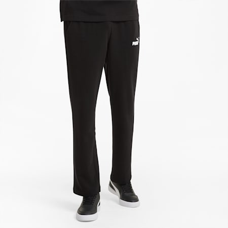 Puma men's essential logo sweatpants clearance