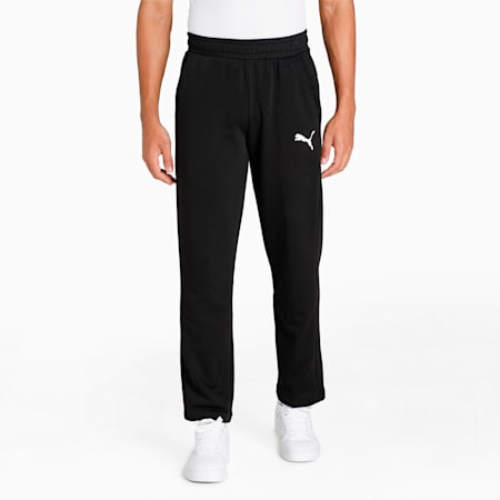 Pantaloni con logo Essentials uomo, Puma Black-Cat, small