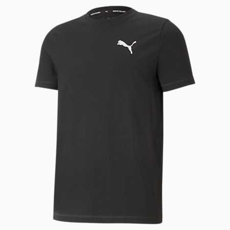 Active Soft Men's Regular Fit T-shirt, Puma Black, small-IND