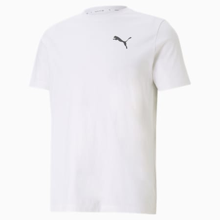 Zacht Active T-shirt heren, Puma White, small